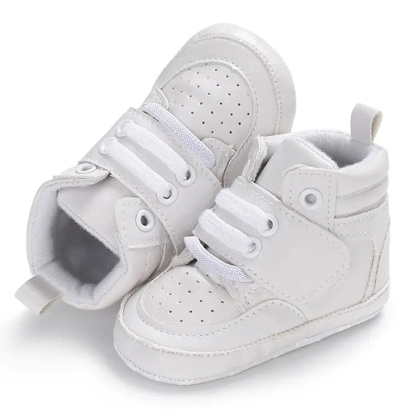 2019 New Fashion Autumn Newborn Baby Shoes Soft Bottom anti Skid Leather Shoe for Infant Toddler Boys Girls