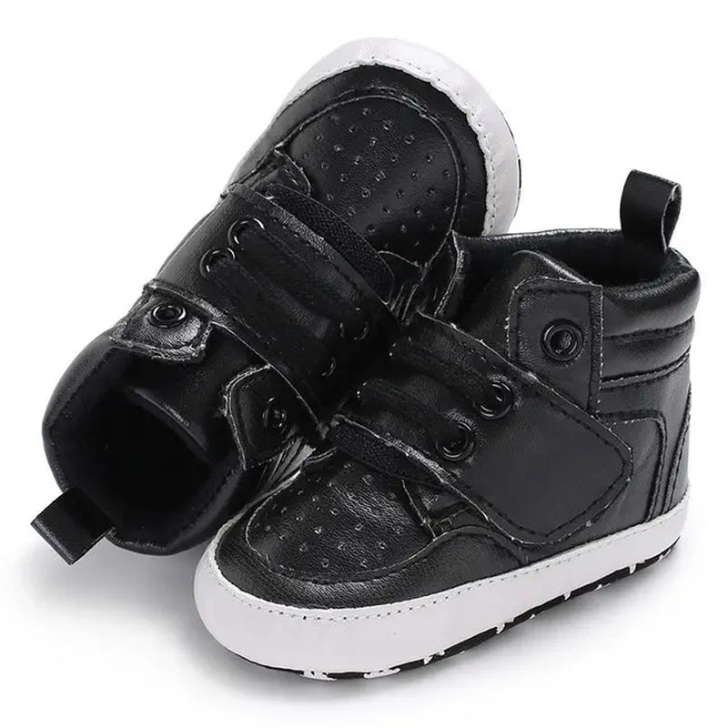 2019 New Fashion Autumn Newborn Baby Shoes Soft Bottom anti Skid Leather Shoe for Infant Toddler Boys Girls