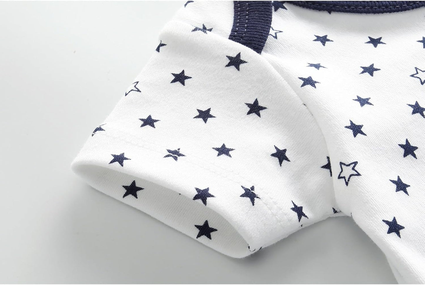 Unisex Boy Girl Baby Bodysuit 5 Pack Cartoon Cotton Infant Clothes Short Sleeve Soft Babie's Outfits