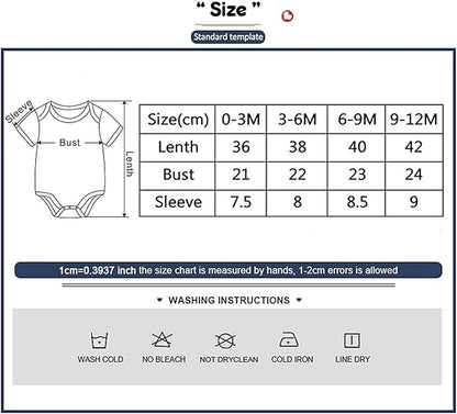 Unisex Boy Girl Baby Bodysuit 5 Pack Cartoon Cotton Infant Clothes Short Sleeve Soft Babie's Outfits