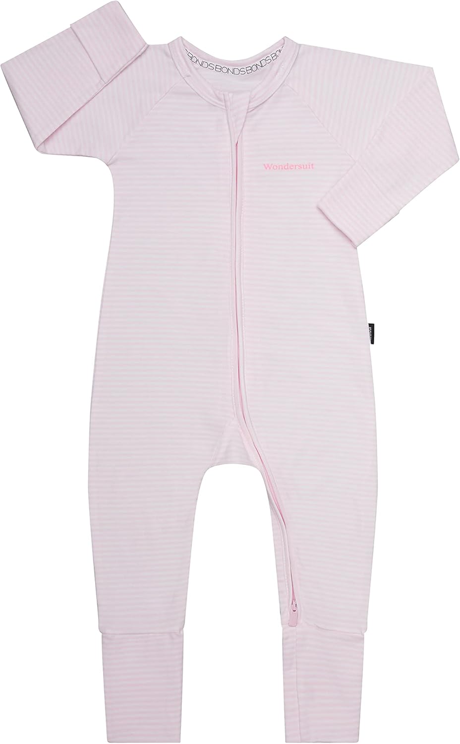 Bonds Baby Zippy - Cotton Blend Zip Wondersuit Stripe