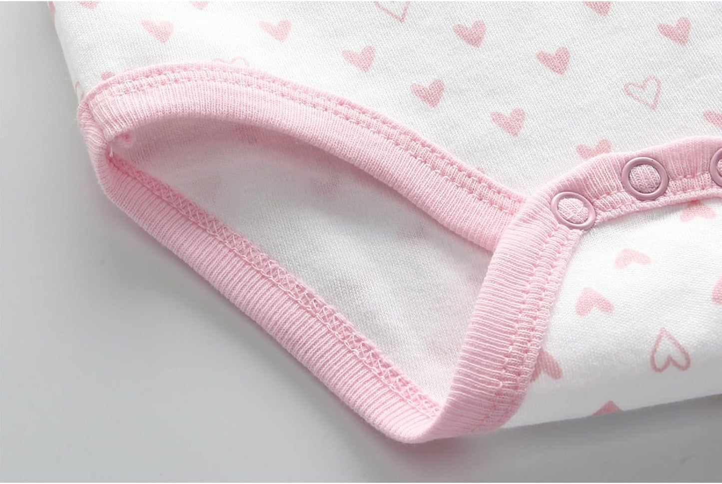 Unisex Boy Girl Baby Bodysuit 5 Pack Cartoon Cotton Infant Clothes Short Sleeve Soft Babie's Outfits