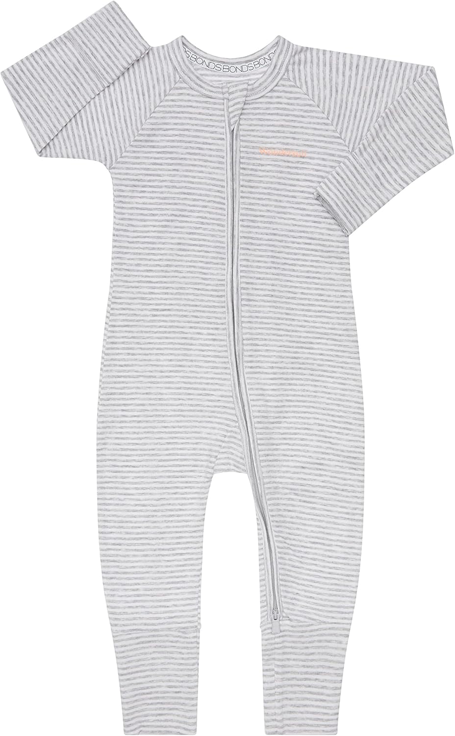 Bonds Baby Zippy - Cotton Blend Zip Wondersuit Stripe