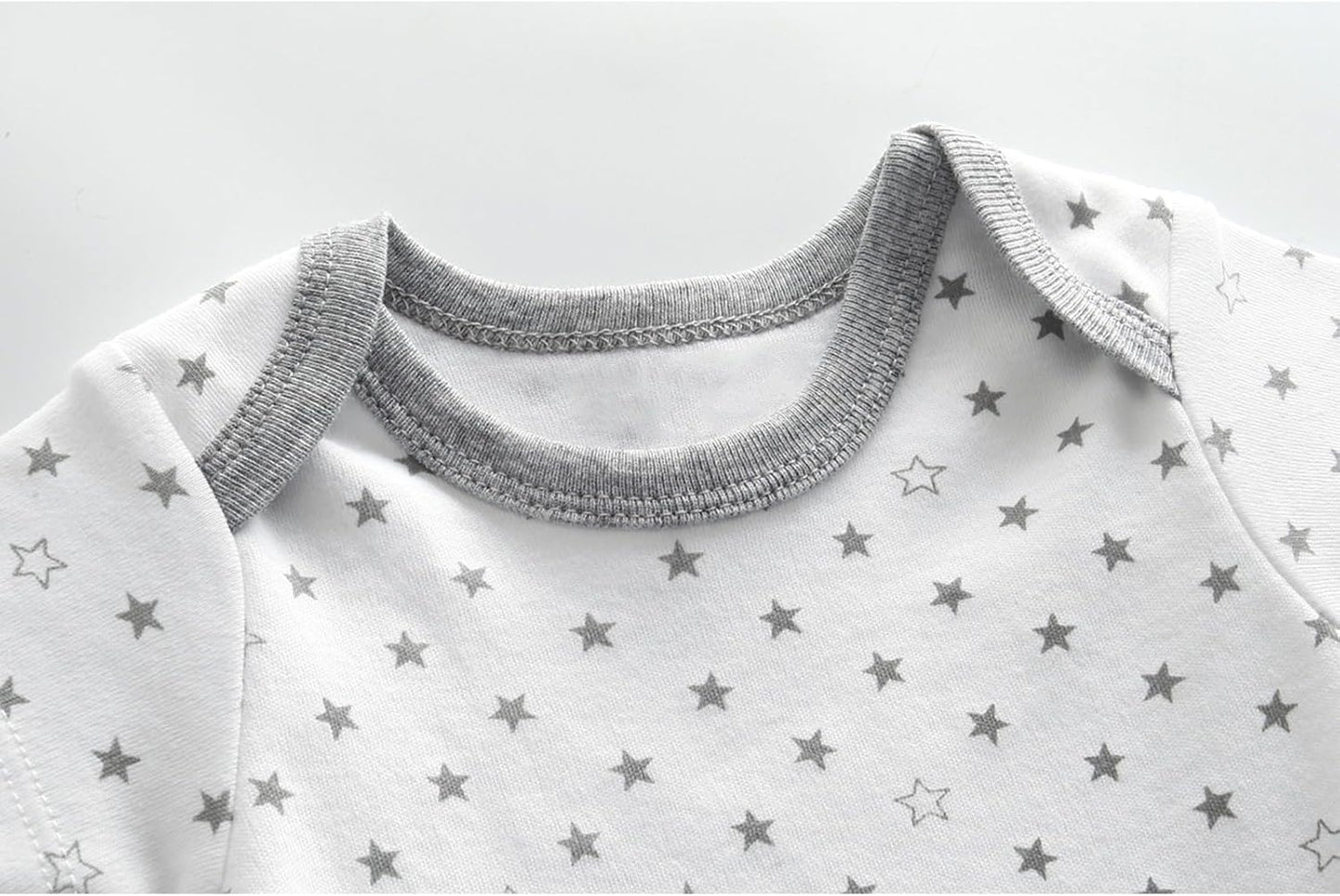 Unisex Boy Girl Baby Bodysuit 5 Pack Cartoon Cotton Infant Clothes Short Sleeve Soft Babie's Outfits