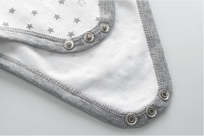 Unisex Boy Girl Baby Bodysuit 5 Pack Cartoon Cotton Infant Clothes Short Sleeve Soft Babie's Outfits