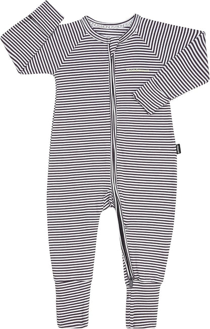 Bonds Baby Zippy - Cotton Blend Zip Wondersuit Stripe