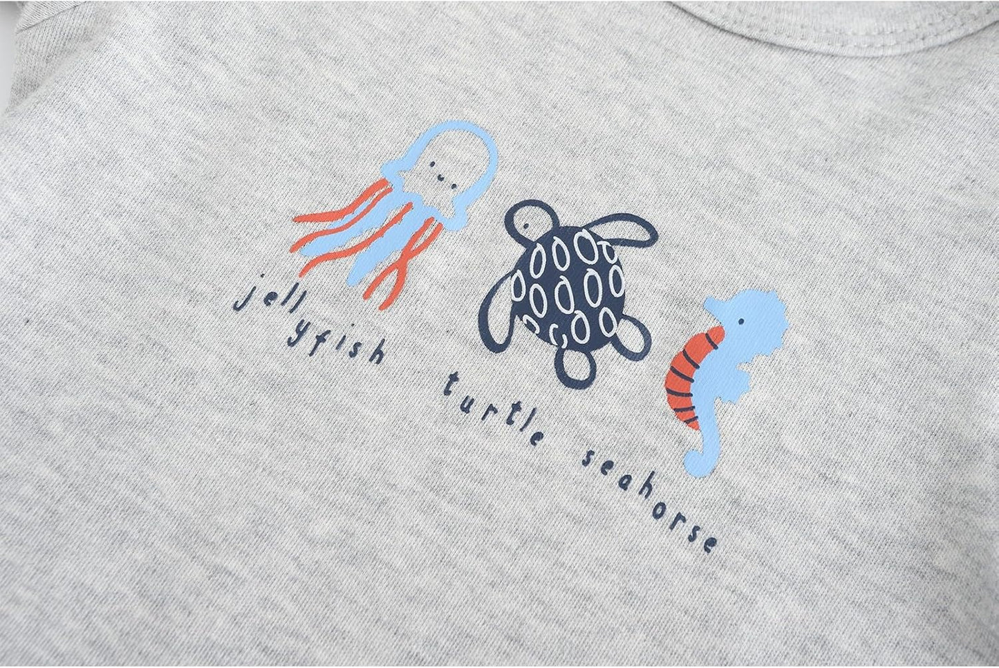 Unisex Boy Girl Baby Bodysuit 5 Pack Cartoon Cotton Infant Clothes Short Sleeve Soft Babie's Outfits