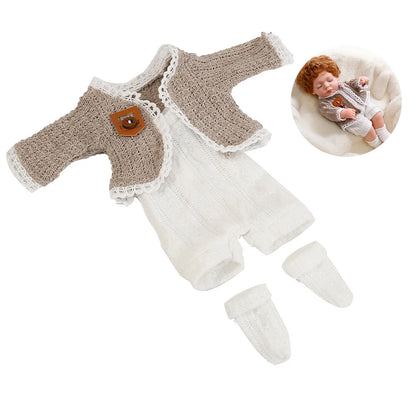 Baby clothes for doll fit 30 cm New Born Doll Accessories Fashion Sweater  Dresses Coat Doll Clothes for Girls DIY Toys Gift