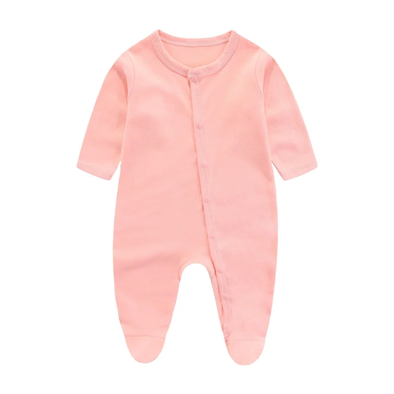 Newborn Baby Clothes New Autumn Winter Baby Bodysuit Summer Girl Romper Soft Boys Jumpsuit Children's Clothes 0 to 9 Months