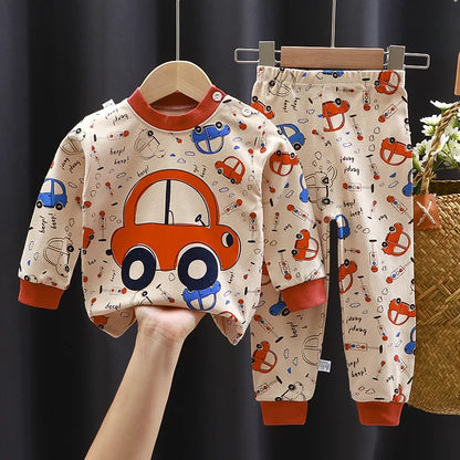 Kids Clothes Children Sets Children's Clothing Boys Girls Cotton Autumn Winter Clothing Pants Sleepwear Underwear