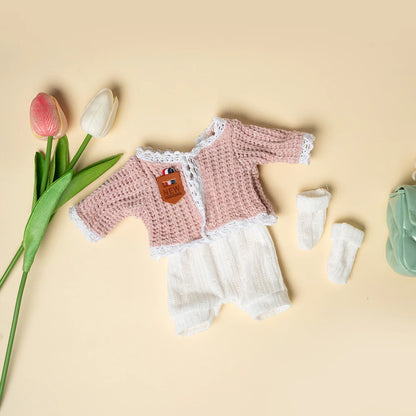 Baby clothes for doll fit 30 cm New Born Doll Accessories Fashion Sweater  Dresses Coat Doll Clothes for Girls DIY Toys Gift