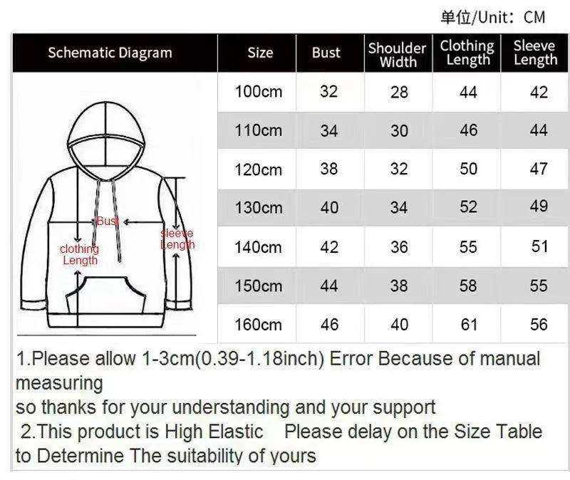 Kids Clothes Boy Hoodies Girl Clothes Long Sleeve Building Block Print Casual Kids Summer Autumn Clothes Top Children's Clothing