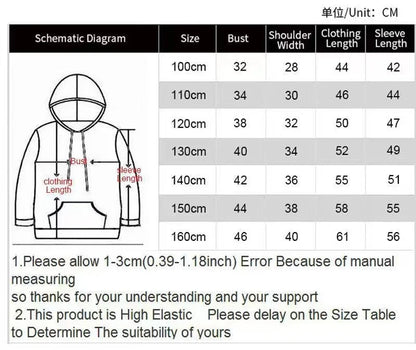 Kids Clothes Boy Hoodies Girl Clothes Long Sleeve Building Block Print Casual Kids Summer Autumn Clothes Top Children's Clothing