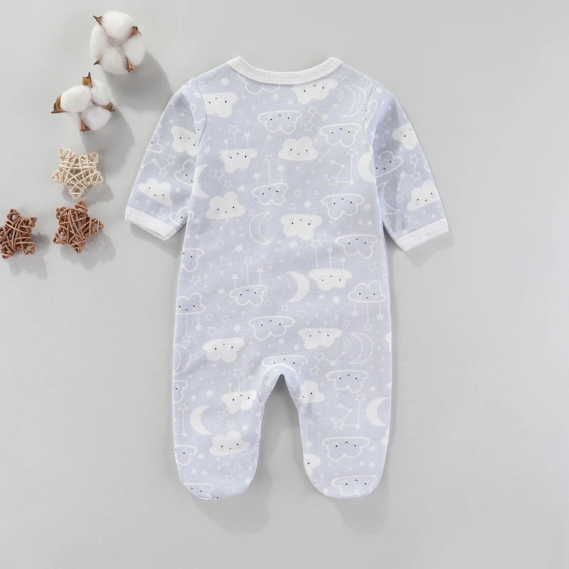 Newborn Baby Clothes New Autumn Winter Baby Bodysuit Summer Girl Romper Soft Boys Jumpsuit Children's Clothes 0 to 9 Months