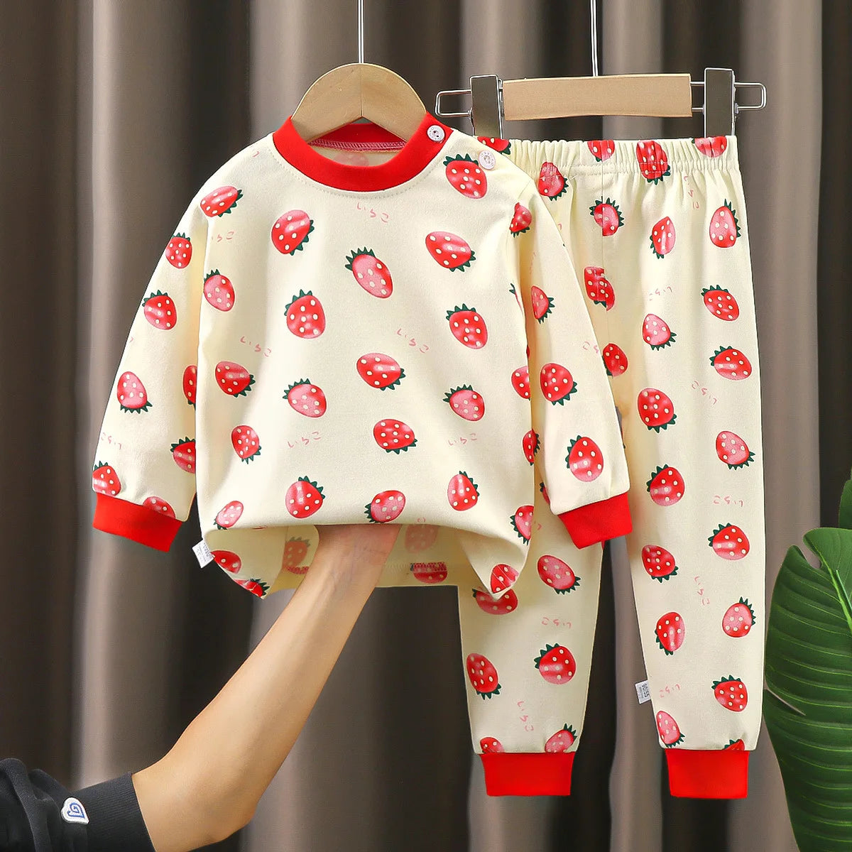Kids Clothes Children Sets Children's Clothing Boys Girls Cotton Autumn Winter Clothing Pants Sleepwear Underwear