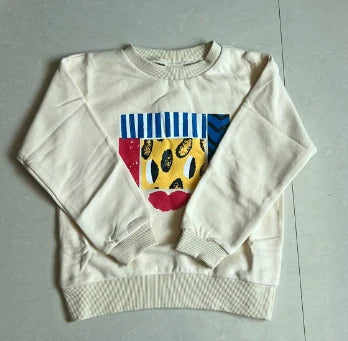 kids sweatshirts and pant clothing sets aw25  boys girls cute print sweaters outwear tops and skirts clothest set