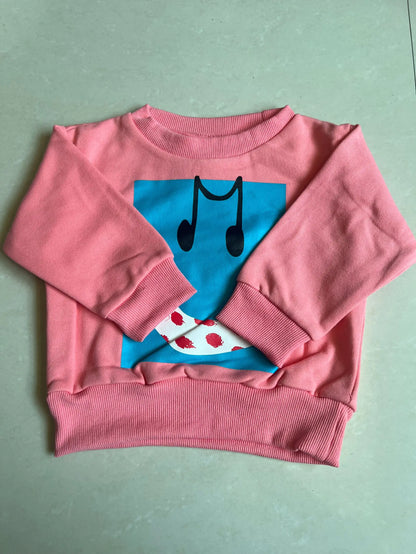 kids sweatshirts and pant clothing sets aw25  boys girls cute print sweaters outwear tops and skirts clothest set