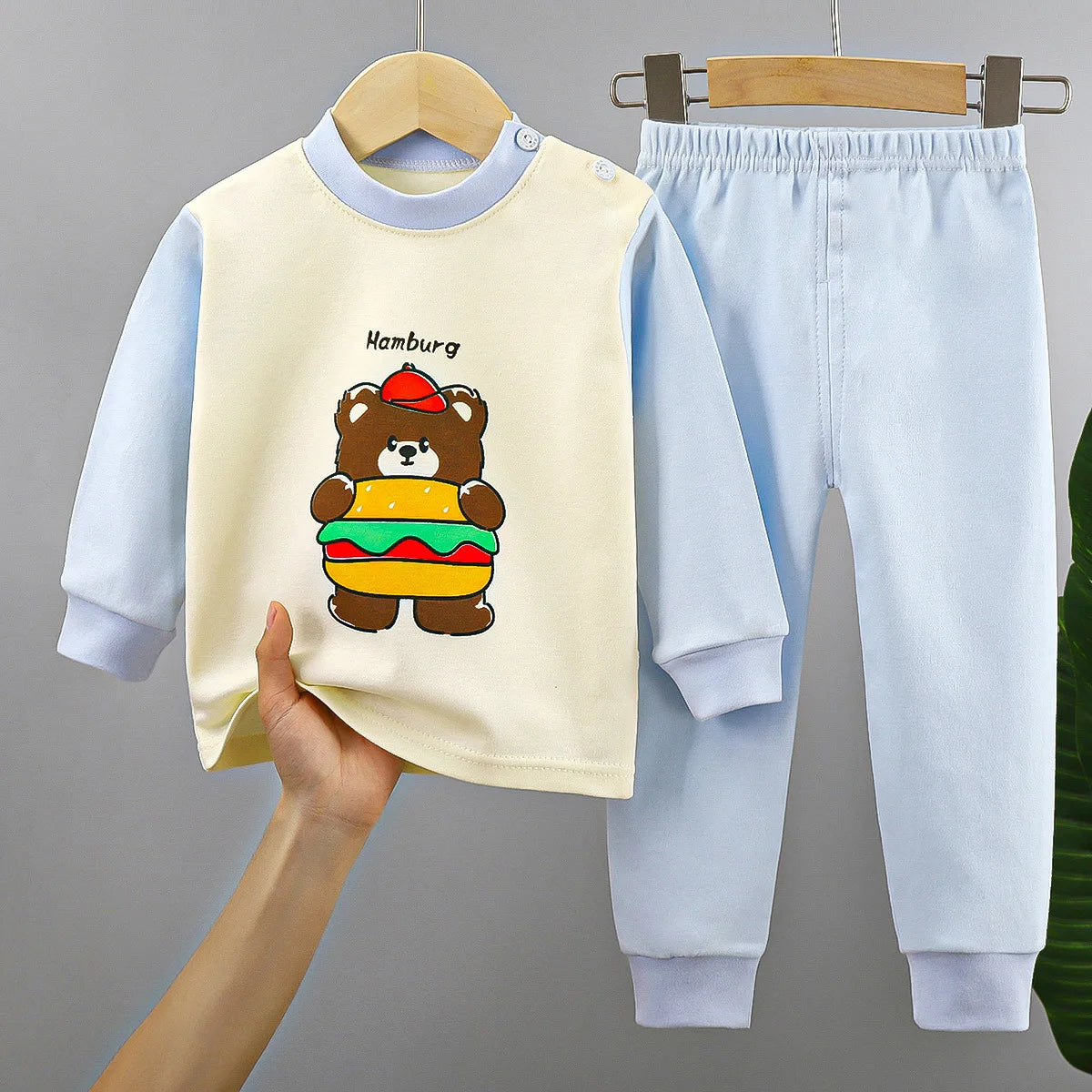 Kids Clothes Children Sets Children's Clothing Boys Girls Cotton Autumn Winter Clothing Pants Sleepwear Underwear