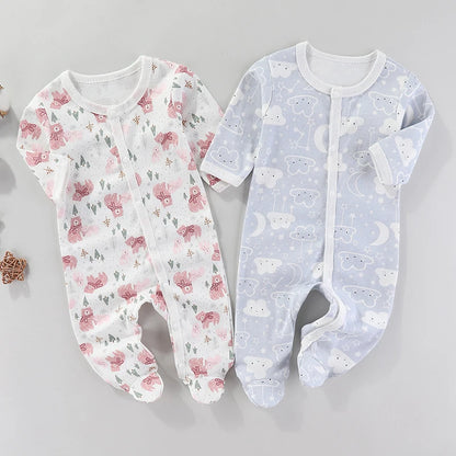 Newborn Baby Clothes New Autumn Winter Baby Bodysuit Summer Girl Romper Soft Boys Jumpsuit Children's Clothes 0 to 9 Months