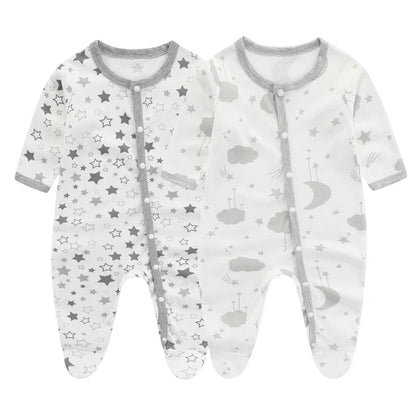 Newborn Baby Clothes New Autumn Winter Baby Bodysuit Summer Girl Romper Soft Boys Jumpsuit Children's Clothes 0 to 9 Months