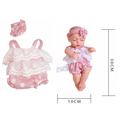 Baby clothes for doll fit 30 cm New Born Doll Accessories Fashion Sweater  Dresses Coat Doll Clothes for Girls DIY Toys Gift