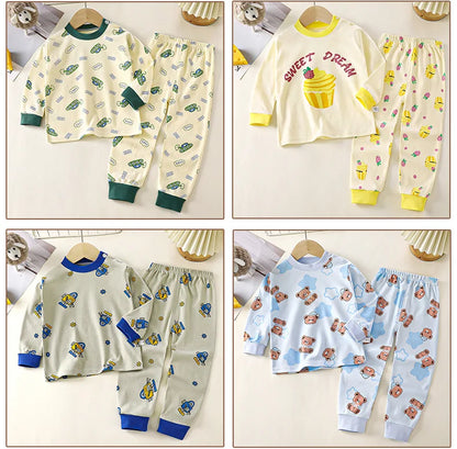 Kids Clothes Children Sets Children's Clothing Boys Girls Cotton Autumn Winter Clothing Pants Sleepwear Underwear
