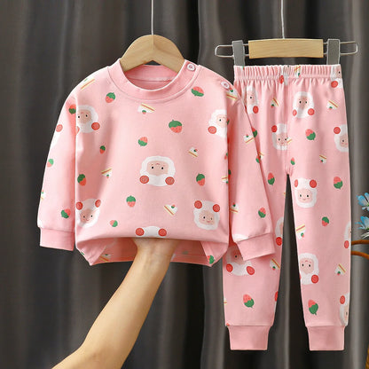 Kids Clothes Children Sets Children's Clothing Boys Girls Cotton Autumn Winter Clothing Pants Sleepwear Underwear