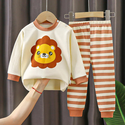 Kids Clothes Children Sets Children's Clothing Boys Girls Cotton Autumn Winter Clothing Pants Sleepwear Underwear