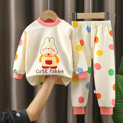 Kids Clothes Children Sets Children's Clothing Boys Girls Cotton Autumn Winter Clothing Pants Sleepwear Underwear