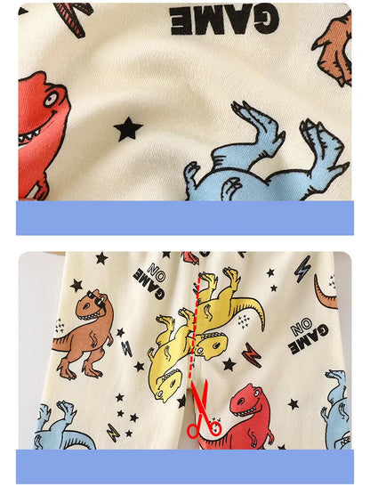 Kids Clothes Children Sets Children's Clothing Boys Girls Cotton Autumn Winter Clothing Pants Sleepwear Underwear