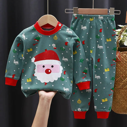 Kids Clothes Children Sets Children's Clothing Boys Girls Cotton Autumn Winter Clothing Pants Sleepwear Underwear