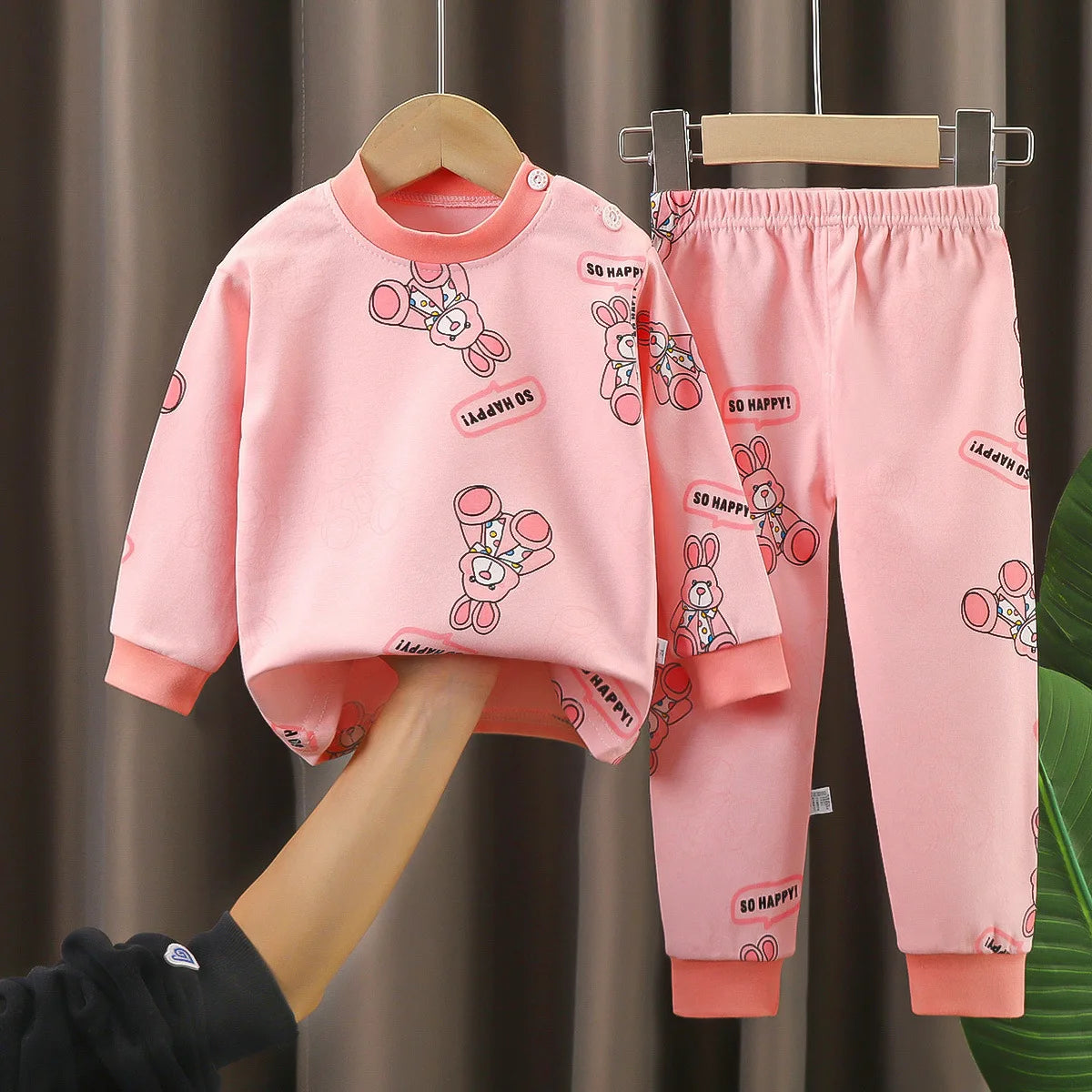 Kids Clothes Children Sets Children's Clothing Boys Girls Cotton Autumn Winter Clothing Pants Sleepwear Underwear