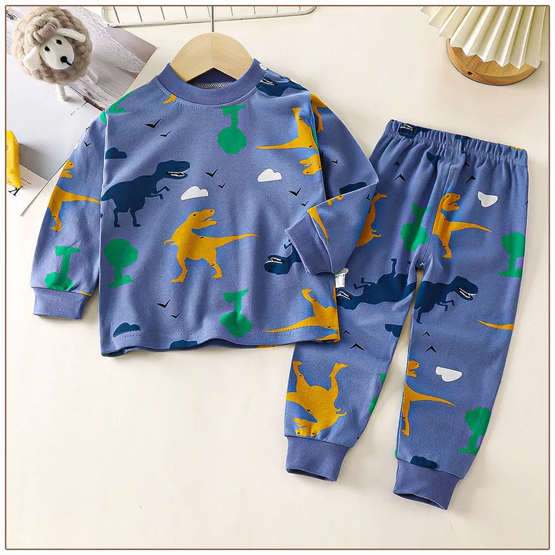 Kids Clothes Children Sets Children's Clothing Boys Girls Cotton Autumn Winter Clothing Pants Sleepwear Underwear